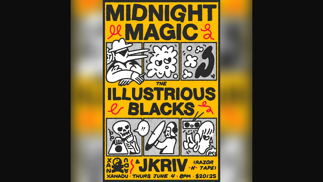 Midnight Magic Single Release Party (LIVE) w/ Razor n Tape (skate)