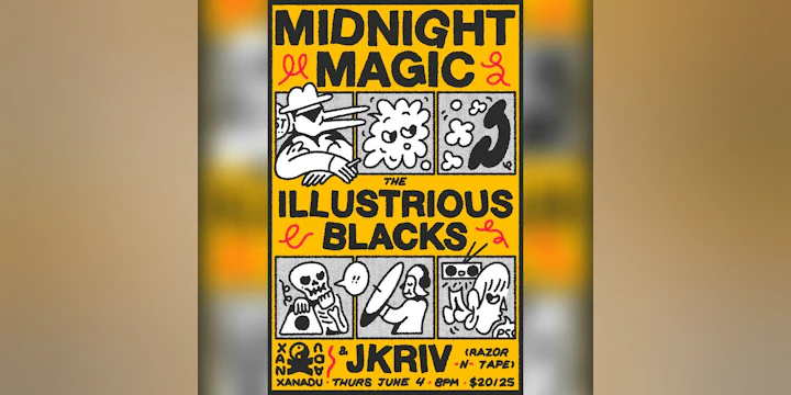 Midnight Magic Single Release Party (LIVE) w/ Razor n Tape (skate)