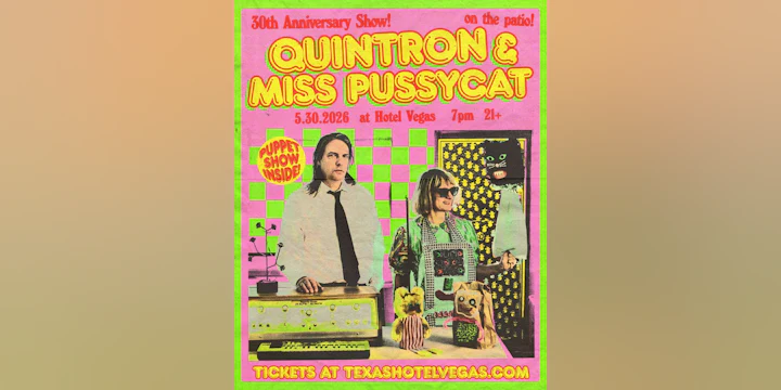 Quintron & Miss Pussycat 30th Anniversary Show