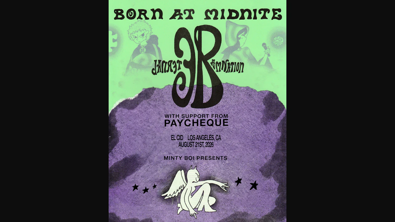 Born at Midnite Live in Los Angeles with Paycheque