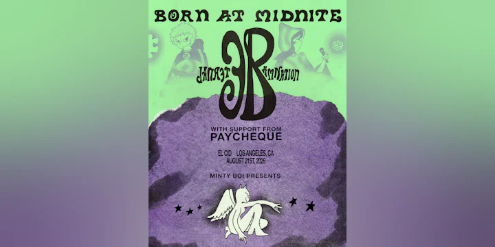 Born at Midnite Live in Los Angeles with Paycheque