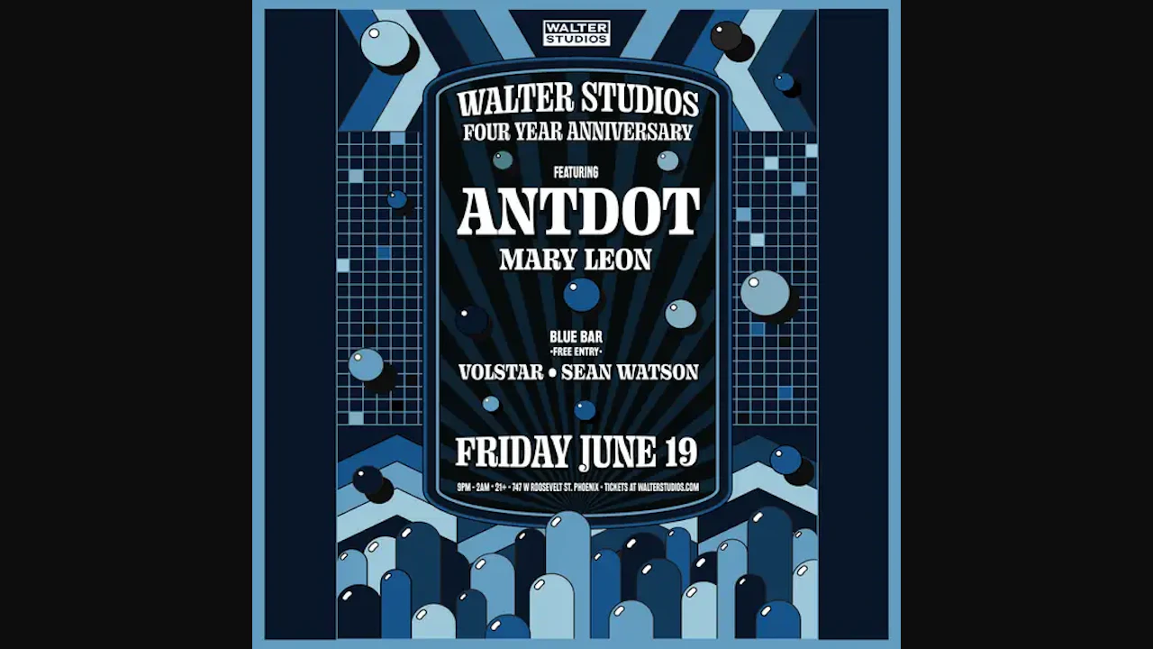 Antdot (Brazil) : Walter Studios 4 Year Anniversary
