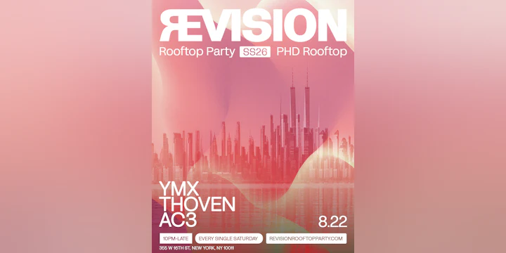 revision rooftop party
