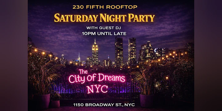SATURDAY NIGHT Party