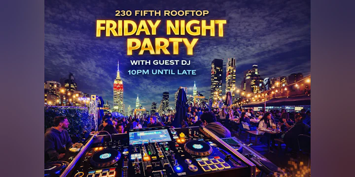 FRIDAY NIGHT Dance Party