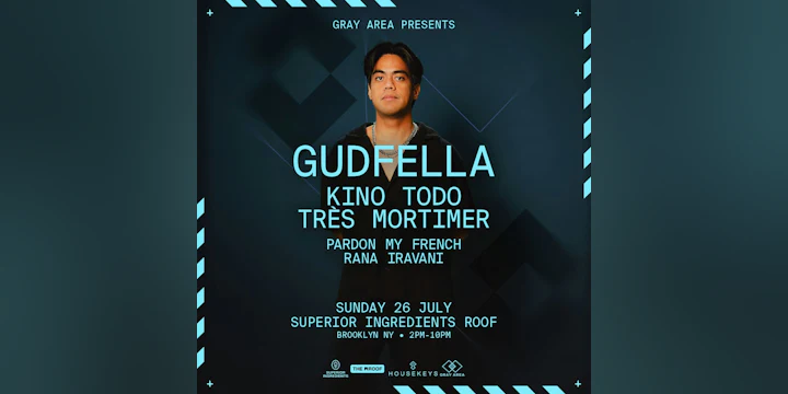 GUDFELLA with Très Mortimer, Kino Todo & Guests