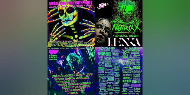 VoODOO ★ LoNDON Metal Emo Punk UV Rave Party 2026