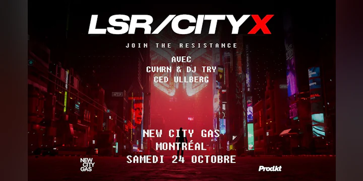 LSR/CITY X by Gareth Emery