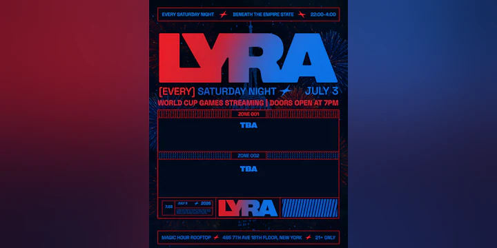 Lyra Rooftop Party 07.03.26