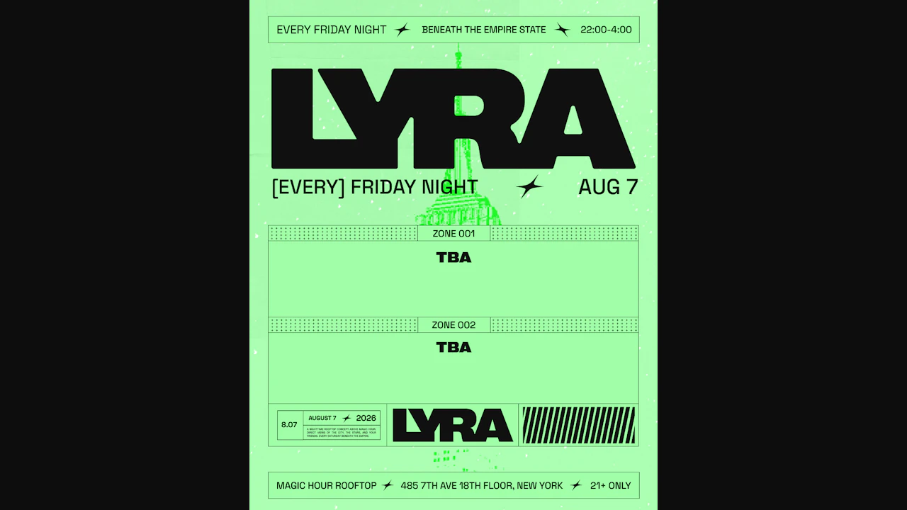 Lyra Rooftop Party 08.07.26