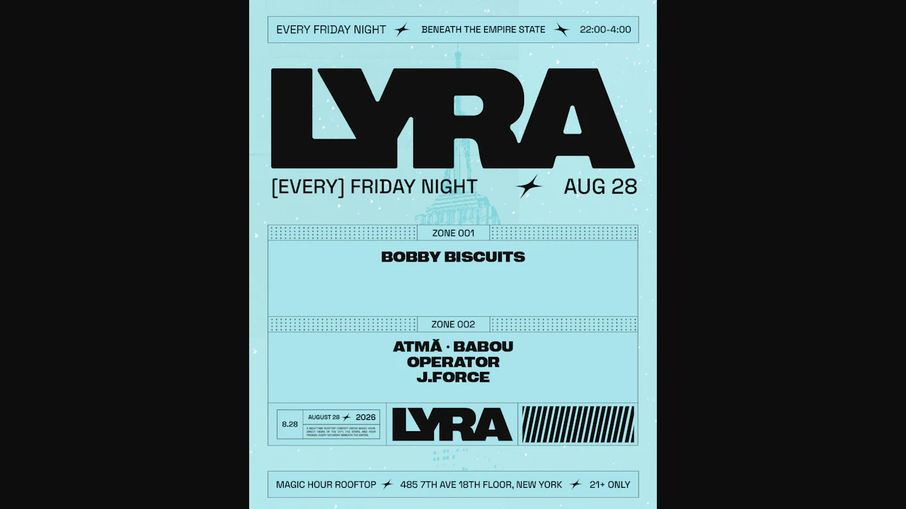 Lyra Rooftop Party 08.28.26
