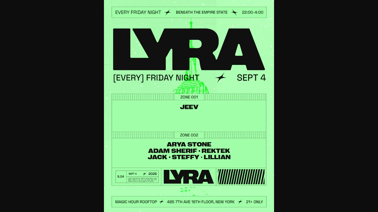 Lyra Rooftop Party 09.04.26