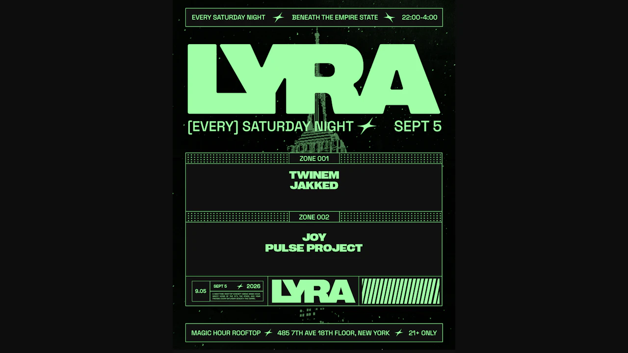 Lyra Rooftop Party 09.05.26