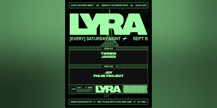 Lyra Rooftop Party 09.05.26