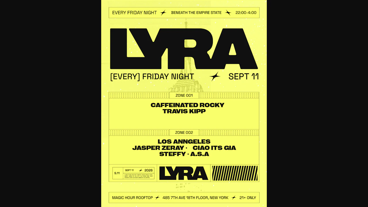 Lyra Rooftop Party 09.11.26