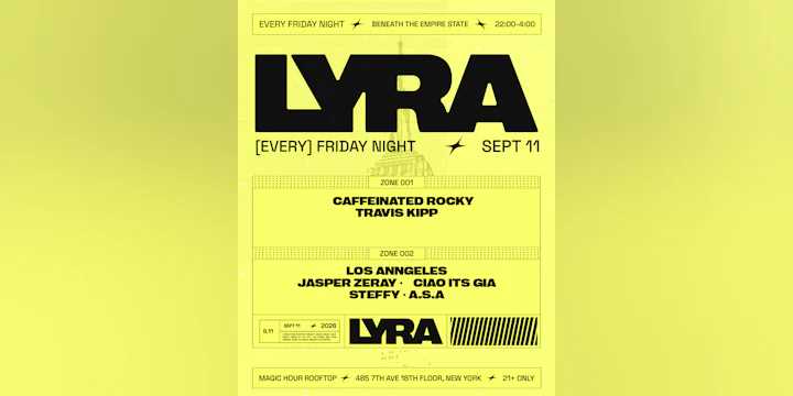 Lyra Rooftop Party 09.11.26
