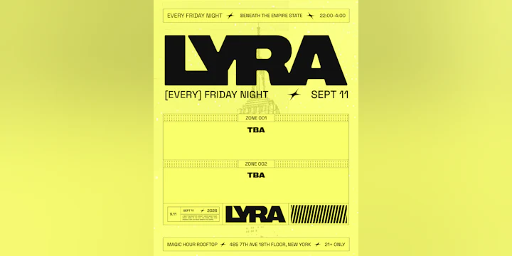 Lyra Rooftop Party 09.11.26