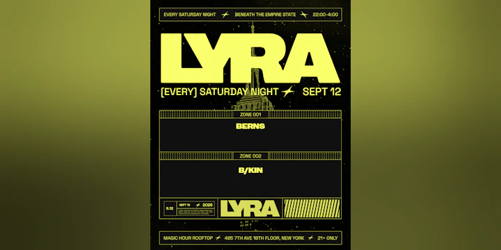 Lyra Rooftop Party 09.12.26