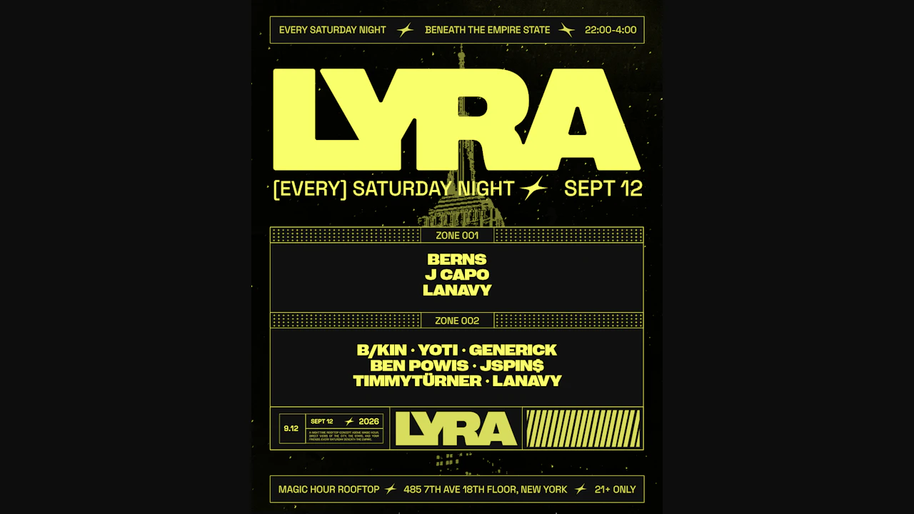 Lyra Rooftop Party 09.12.26