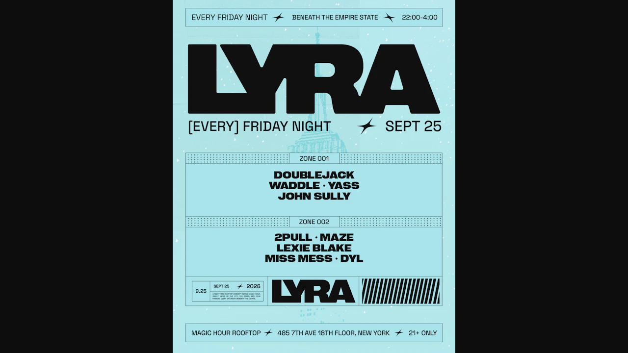 Lyra Rooftop Party 09.25.26