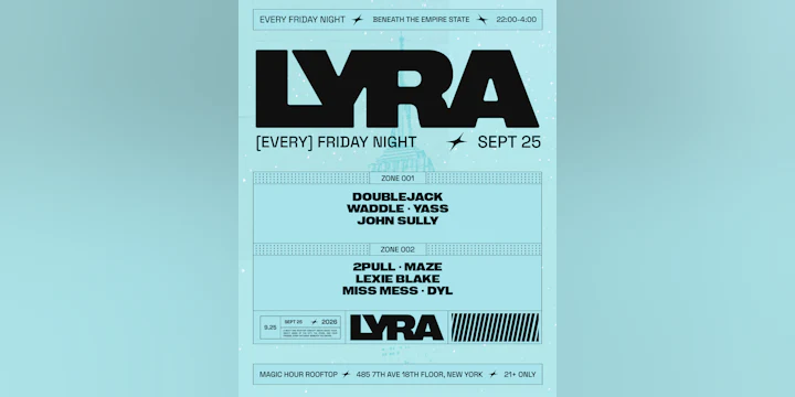 Lyra Rooftop Party 09.25.26