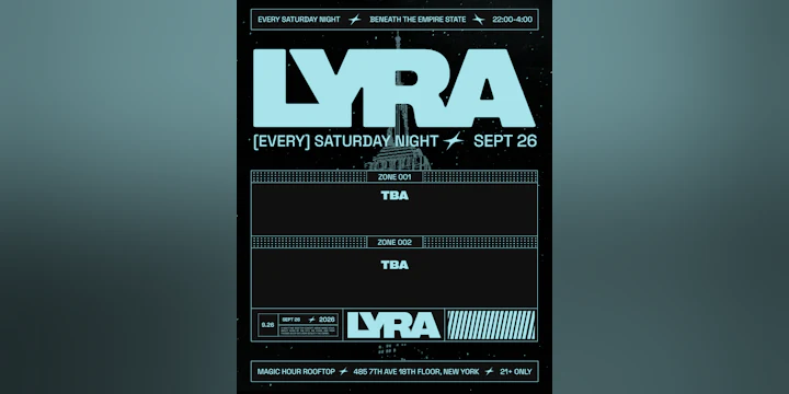 Lyra Rooftop Party 09.26.26