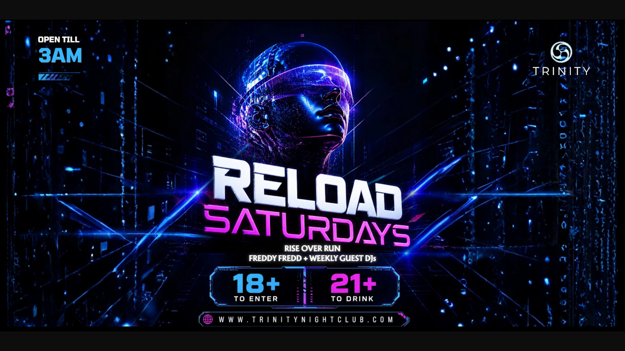 Reload Saturdays at Trinity • Entertaining Seattle's Dance Community