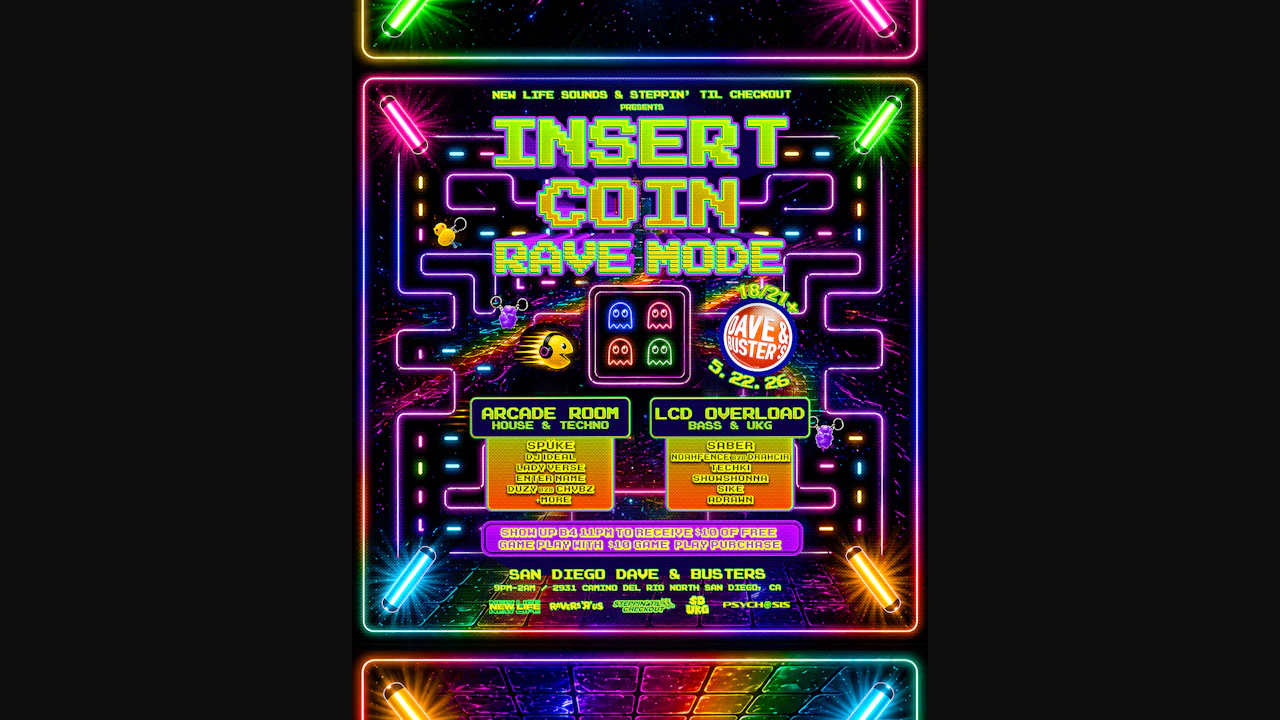 Insert Coin: Rave Mode (Arcade Rave)
