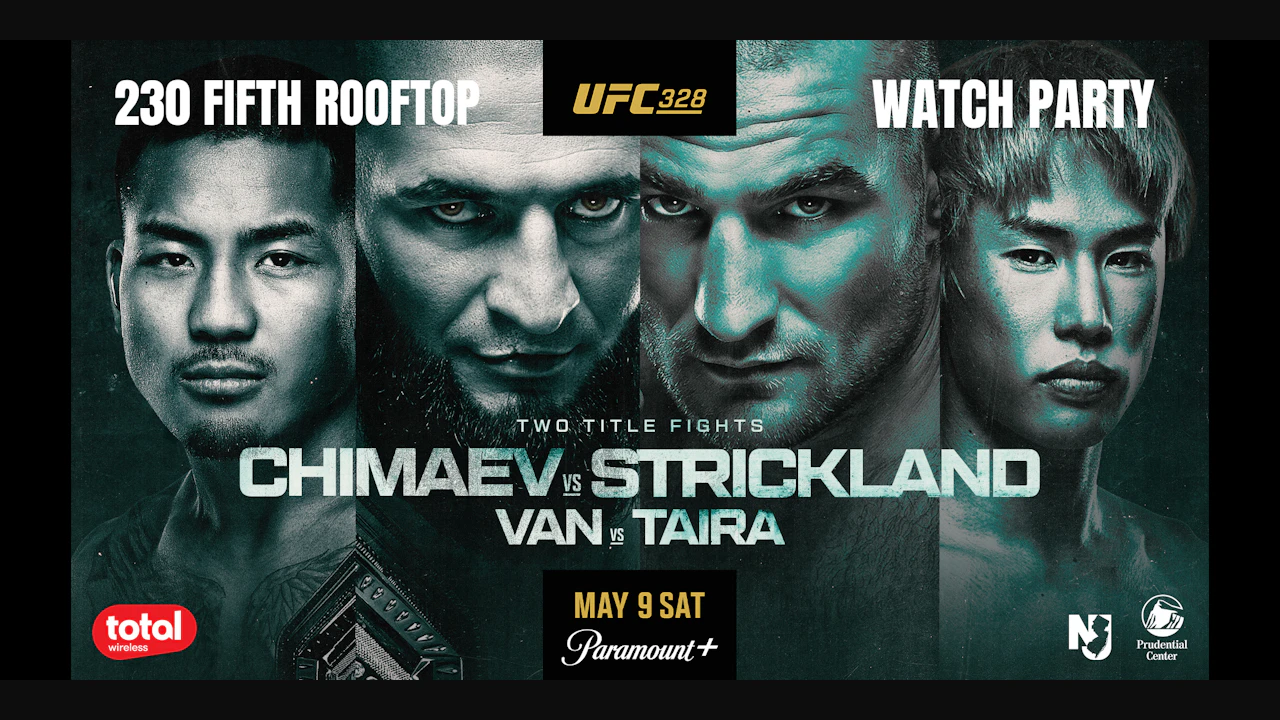 UFC 328: Chimaev vs Strickland Watch Party