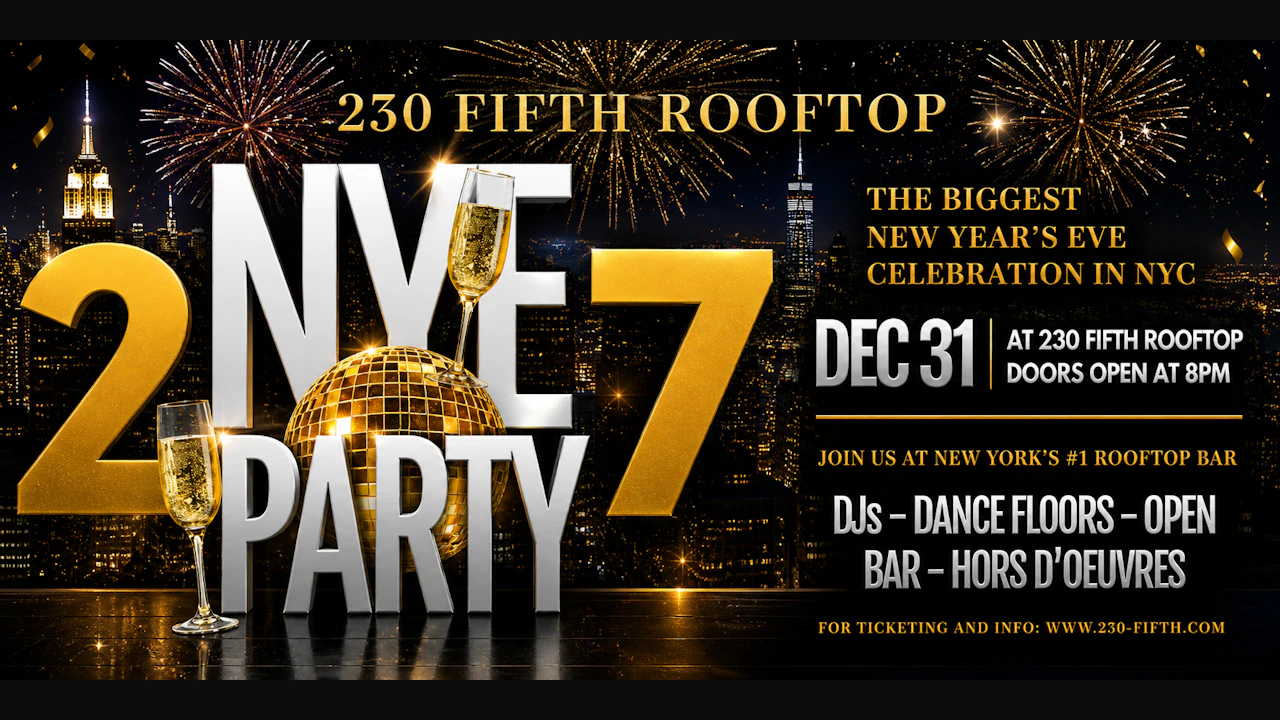NEW YEARS EVE 2027