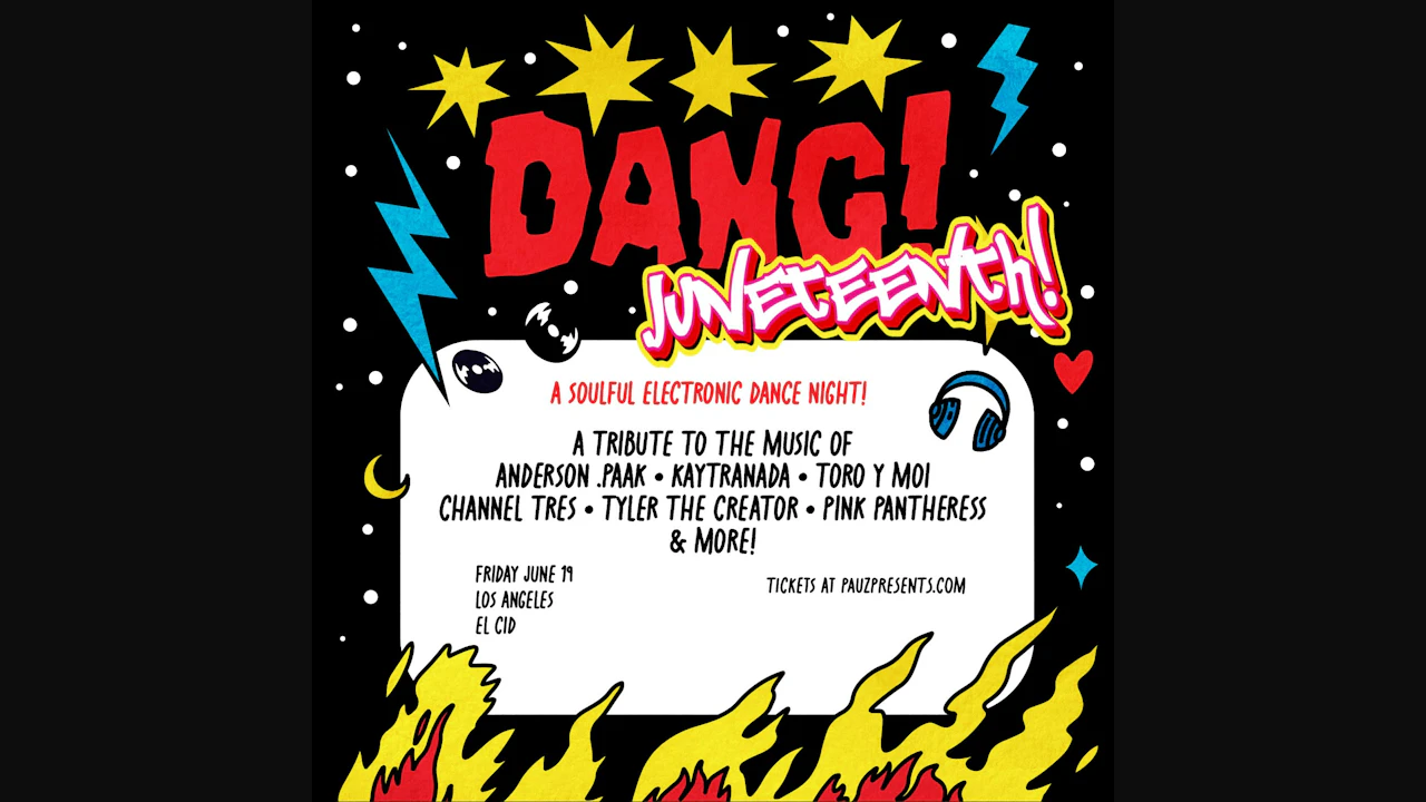 DANG! - A Soulful Electronic Dance Night