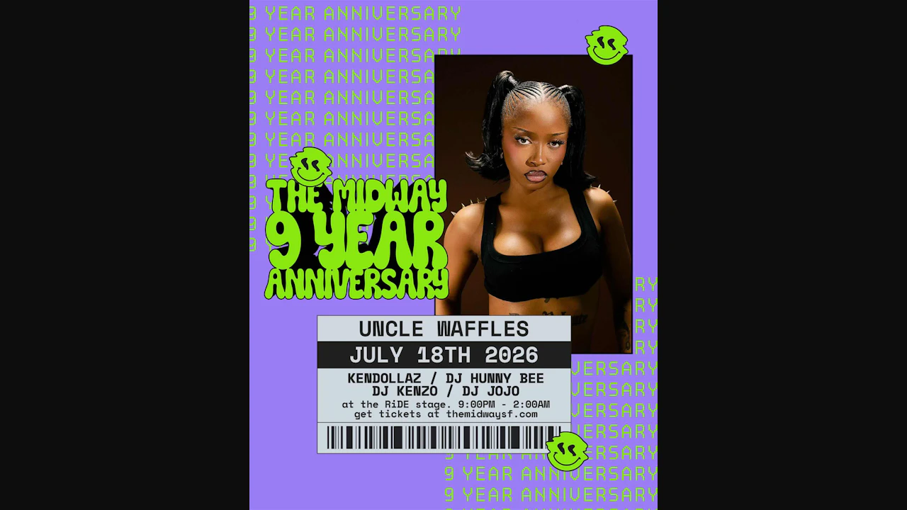Uncle Waffles - The Midway's 9 Year Anniversary