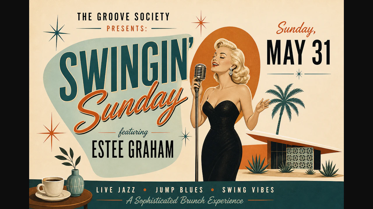 Swingin' Sunday Featuring Estee Graham Brunch