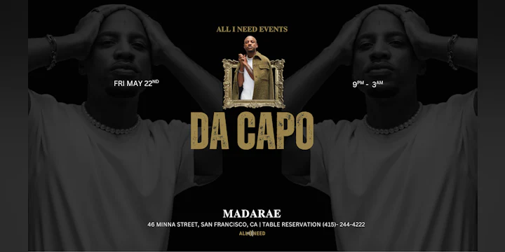 DA CAPO (Afro House)