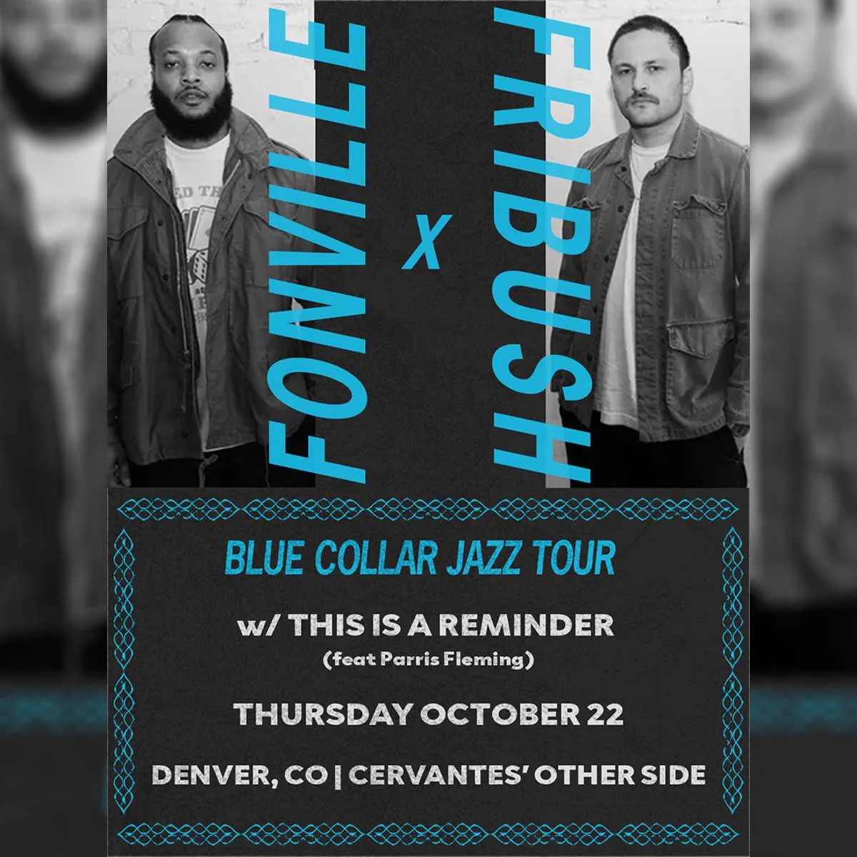 Fonville Fribush Organ Trio W/ THIS IS A REMINDER Ft. Parris Fleming
