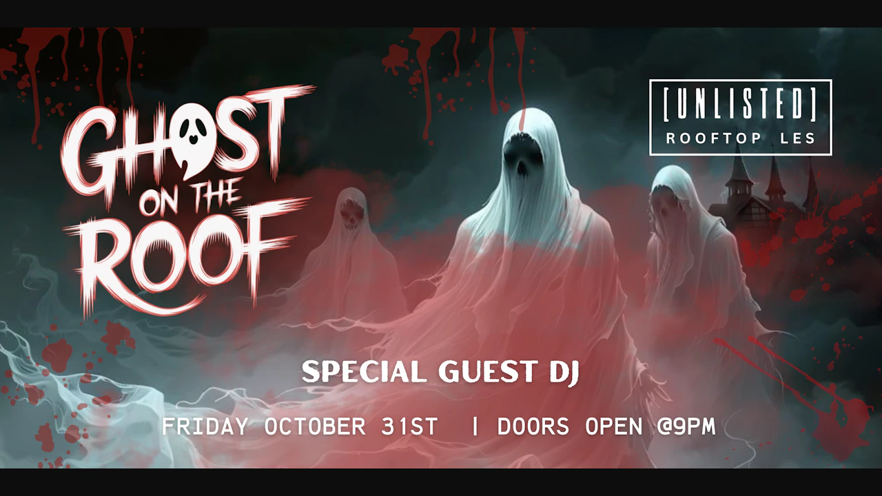 Unlisted Rooftop Halloween Weekend Party