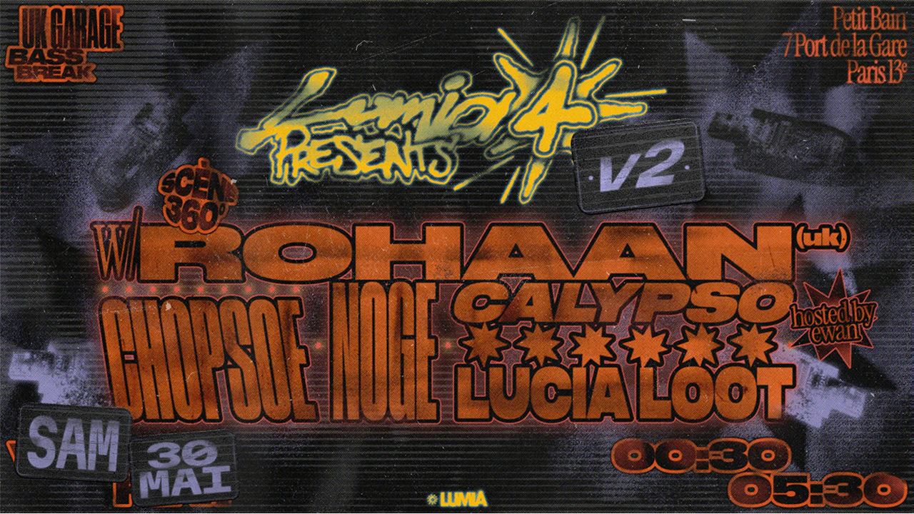 Lumia presents #4 v2 with Rohaan - UK Garage, Bass Break