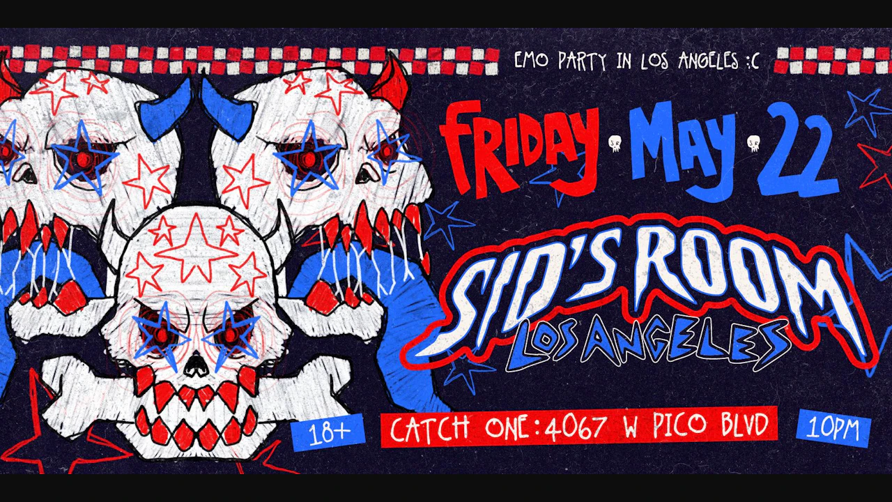 Sid's Room: Emo Night @ Catch One Los Angeles