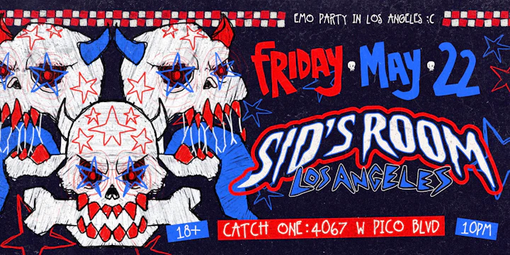 Sid's Room: Emo Night @ Catch One Los Angeles