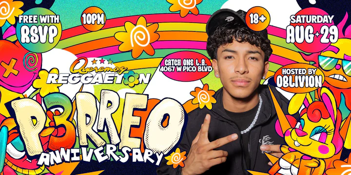Queremos Reggaeton Party @ Catch One LA 18+