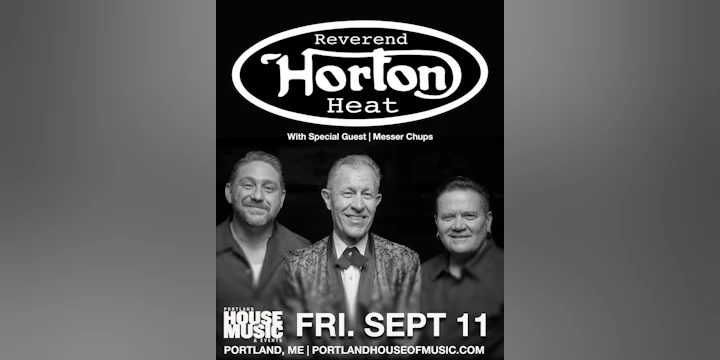 Reverend Horton Heat w / Special Guest Messer Chups