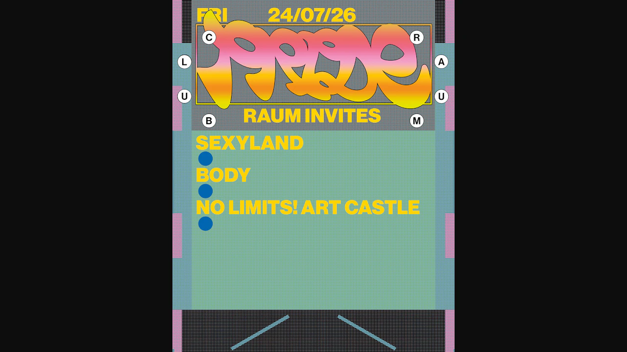 Pride Knights: Raum Invites Sexyland X Body X No Limits! Art Castle