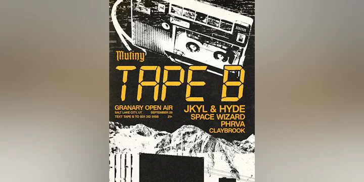 Mutiny Presents: Tape B @ Granary Open Air