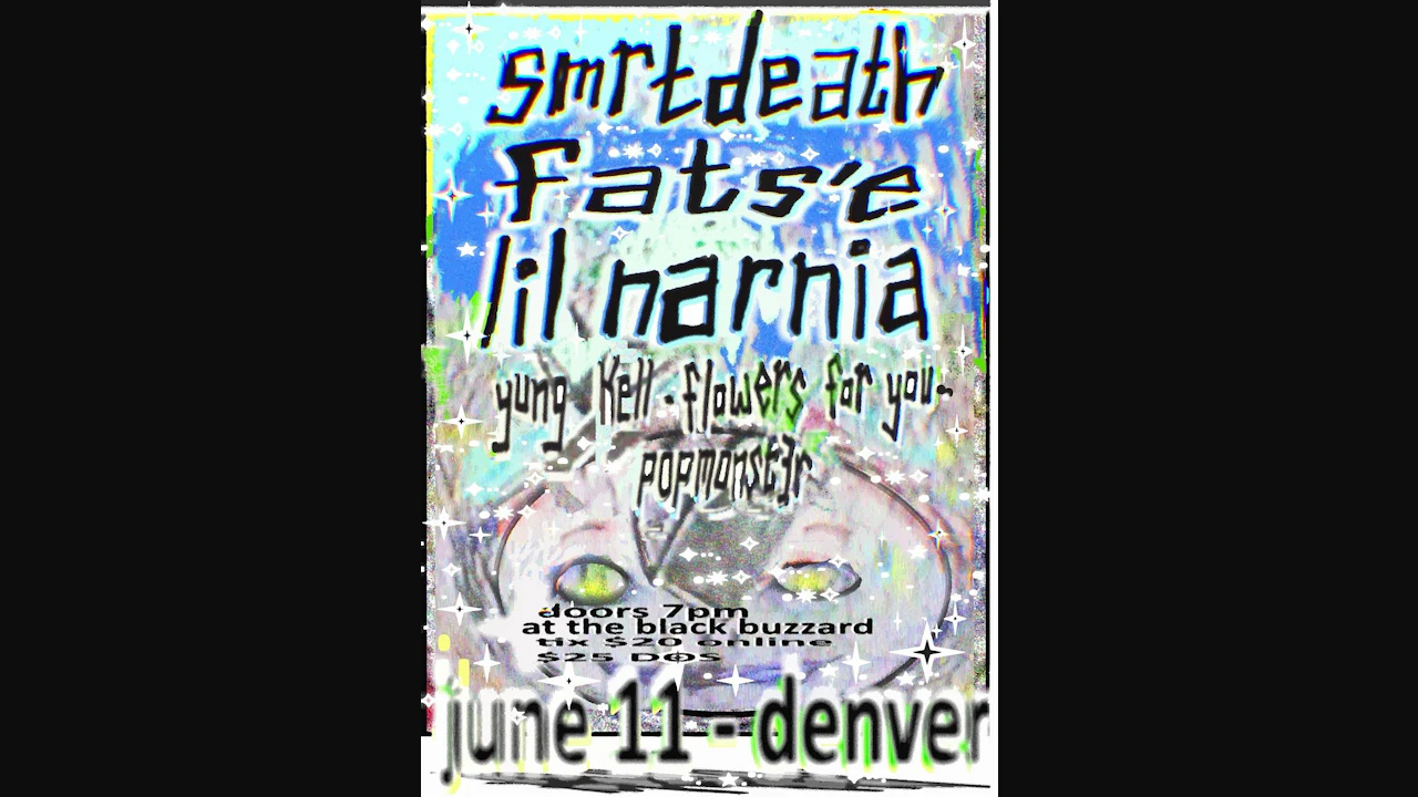 smrtdeath, fats'e, Lil Narnia, Yung Kell, Flowers For You, popmonst3r