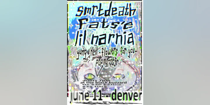 smrtdeath, fats'e, Lil Narnia, Yung Kell, Flowers For You, popmonst3r