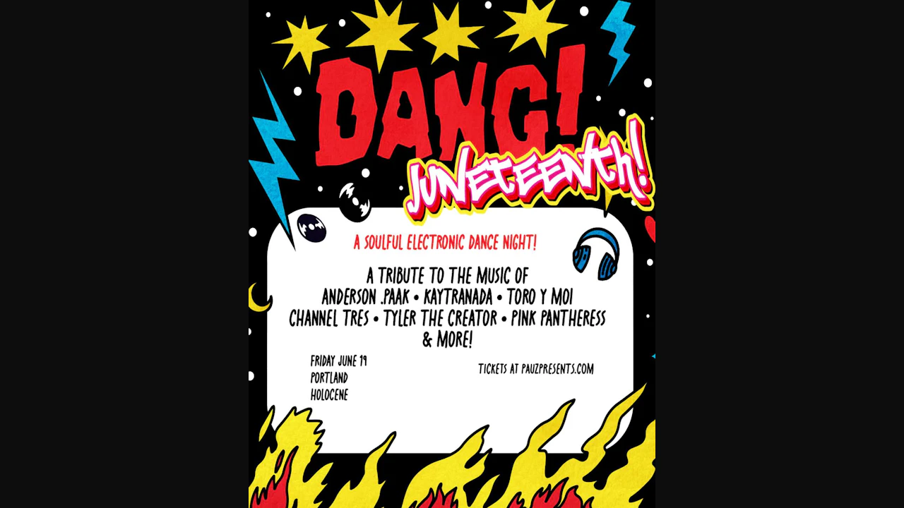 DANG! - A Soulful Electronic Dance Night