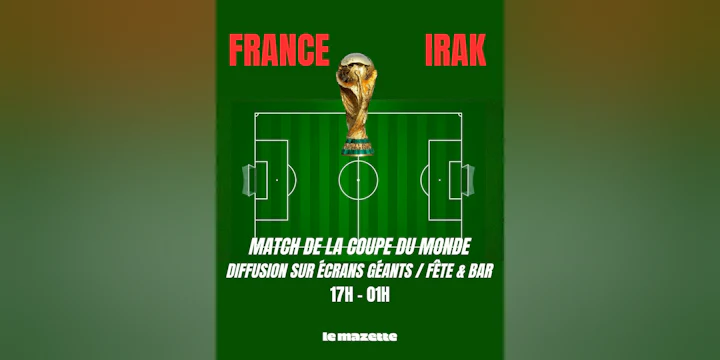 Coupe Du Monde : France - Irak