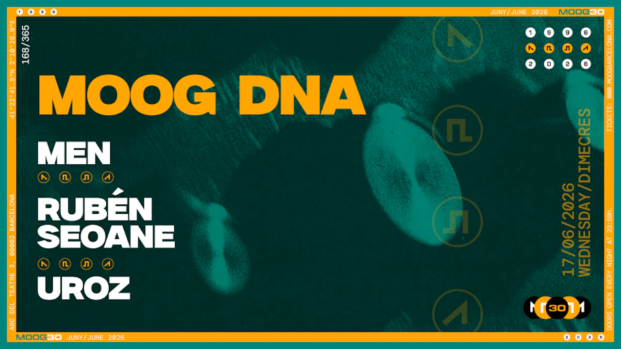 MOOG DNA: Men (L-Men-T) + Rubén Seoane + uroz