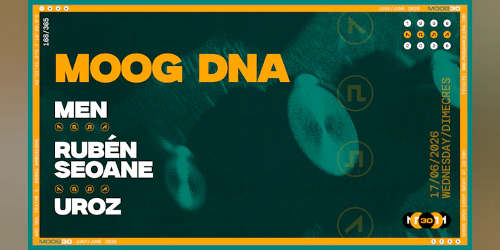 MOOG DNA: Men (L-Men-T) + Rubén Seoane + uroz