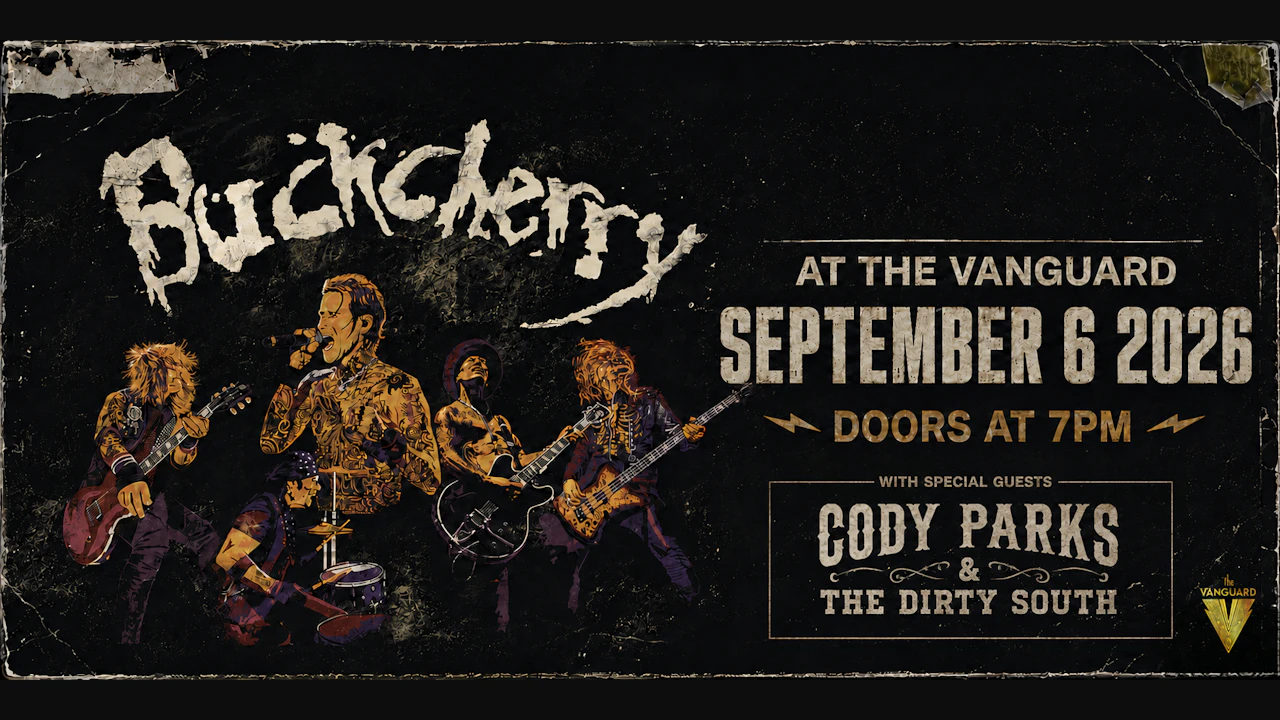 Buckcherry with Cody Parks and the Dirty South